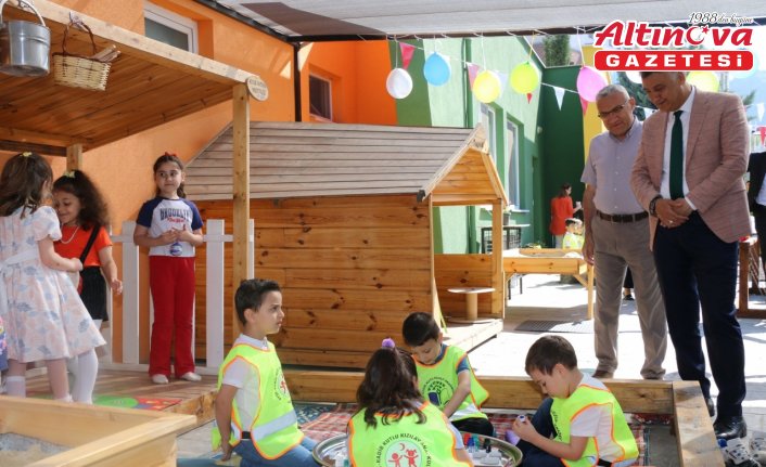 Amasya’da açık hava sınıfının açılışı yapıldı