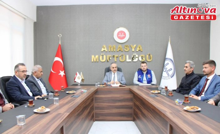 Amasya'da “Vekaletle kurban organizasyonu“ toplantısı yapıldı