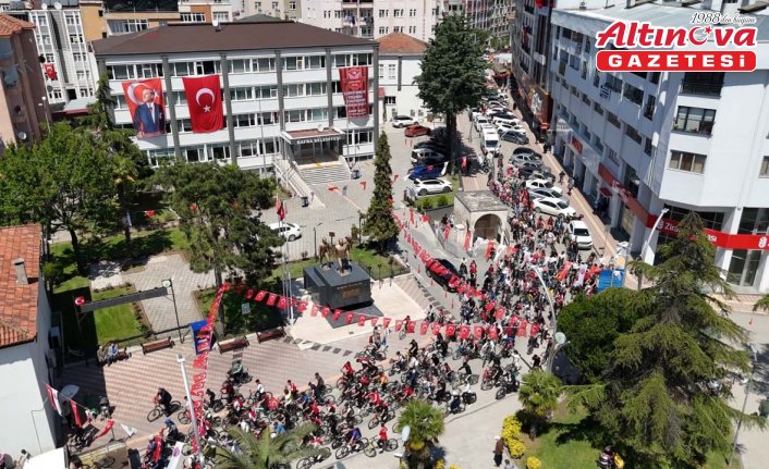 Bafra'da “19 Mayıs Bisiklet Turu“ düzenlendi