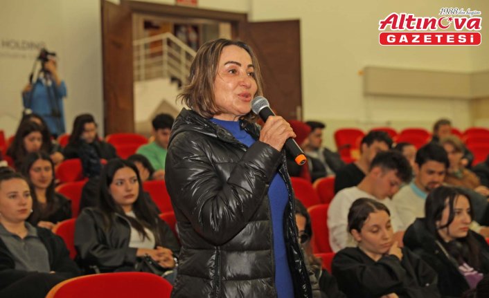 Bafra'da üniversite öğrencileri Belediye Başkanı Kılıç'la buluştu