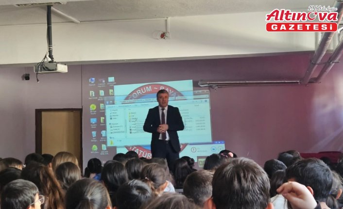 Bayat'ta öğrencilere vergi bilinci anlatıldı