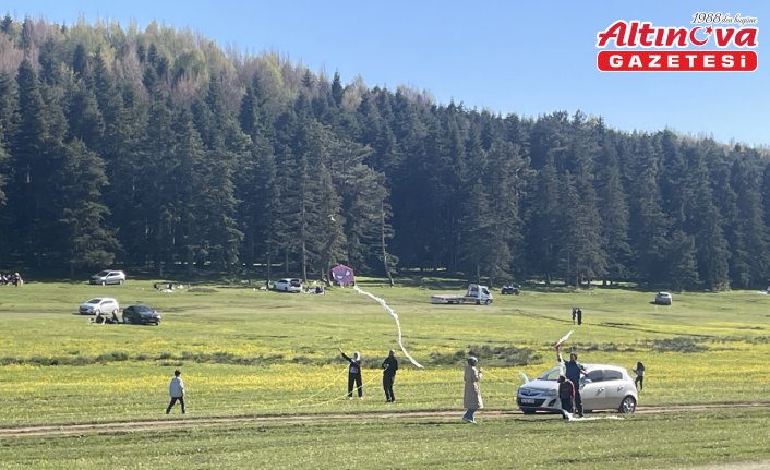 Bolu'daki yaylalar doğayla iç içe vakit geçirmek isteyenleri ağırlıyor