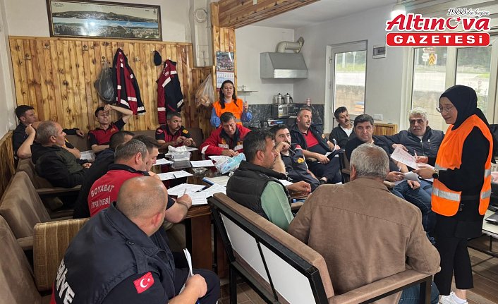 Boyabat'ta belediye personeline iş sağlığı güvenliği ve eğitimi verildi