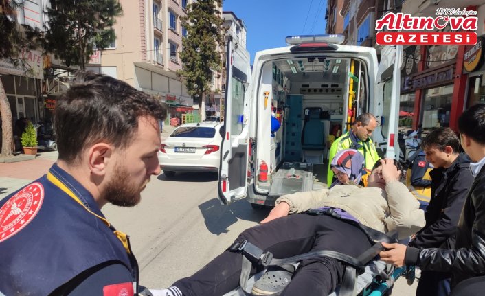 Çarşamba’da trafik kazasında 1 kişi yaralandı