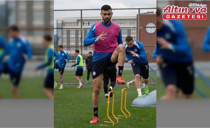 Çaykur Rizespor, Gaziantep FK maçının hazırlıklarına devam etti