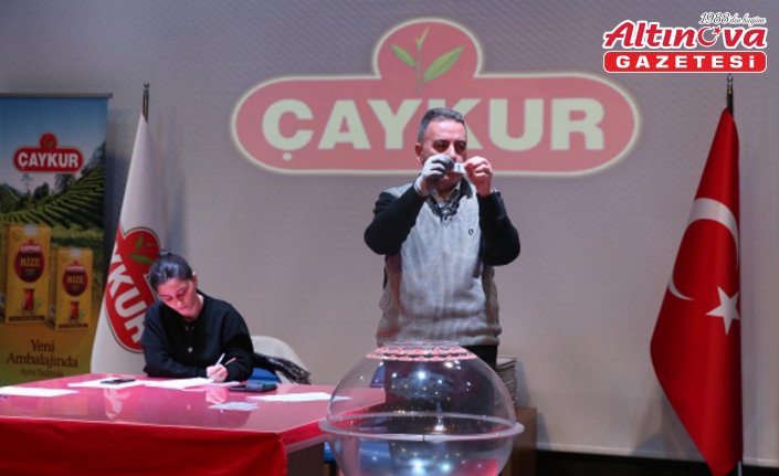 ÇAYKUR'a alınacak 1500 mevsimlik işçi için kura çekildi