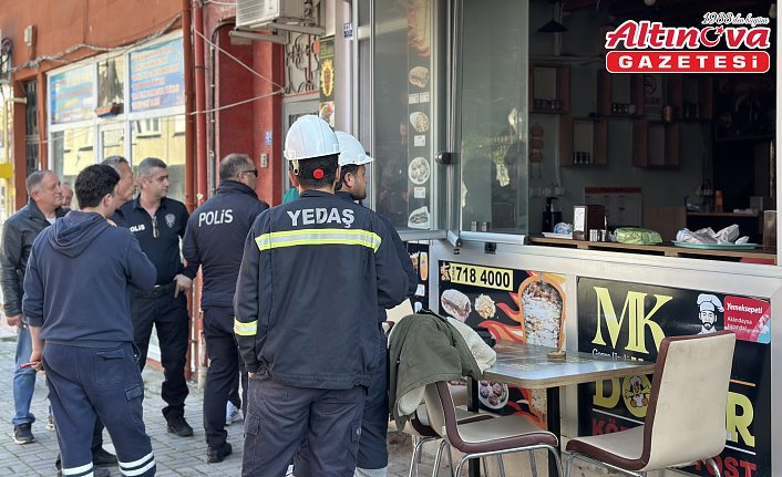 Gerze'de işyerinde çıkan yangın söndürüldü