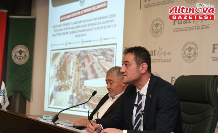 Giresun Belediye Başkanı Köse, görev süresini değerlendirdi