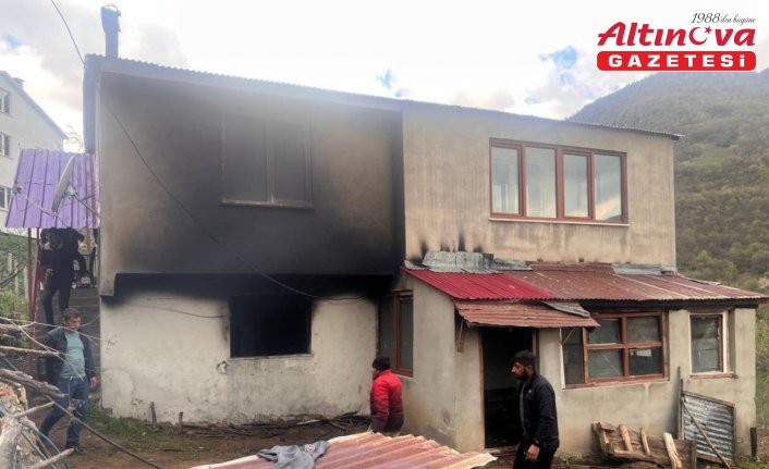 Giresun'da evde çıkan yangında 1 kişi hayatını kaybetti
