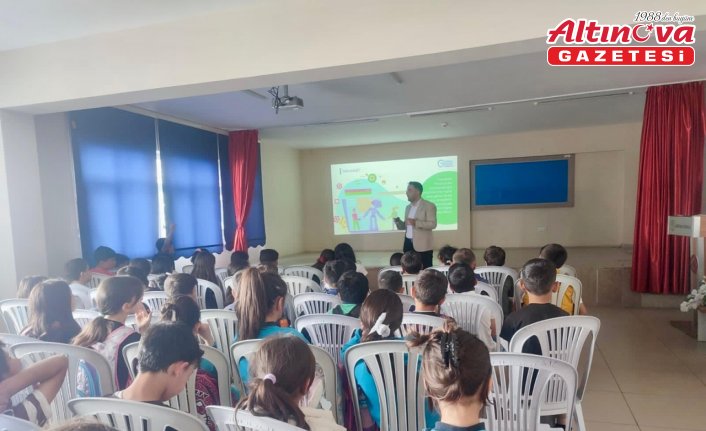 Hamamözü'nde ilkokul öğrencilerine “Teknoloji Bağımlılığı“ konulu eğitim verildi