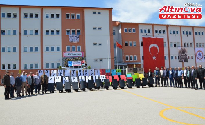 Havza Fen Lisesinde bilim ve kültür şenliği düzenlendi