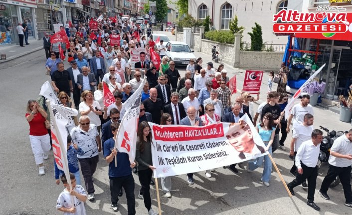 Havza’da CHP tarafından 25 Mayıs kutlama etkinliği düzenlendi