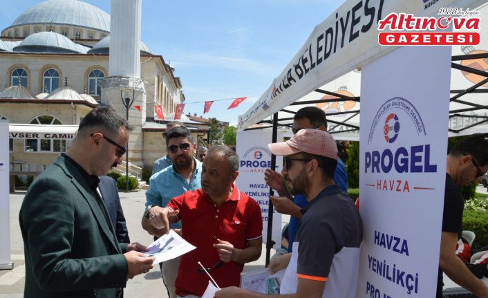 Havza'da oryantiring yarışı düzenlendi