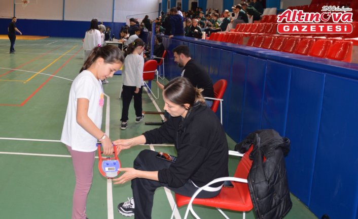 Havza'da sportif yetenek taraması yapıldı