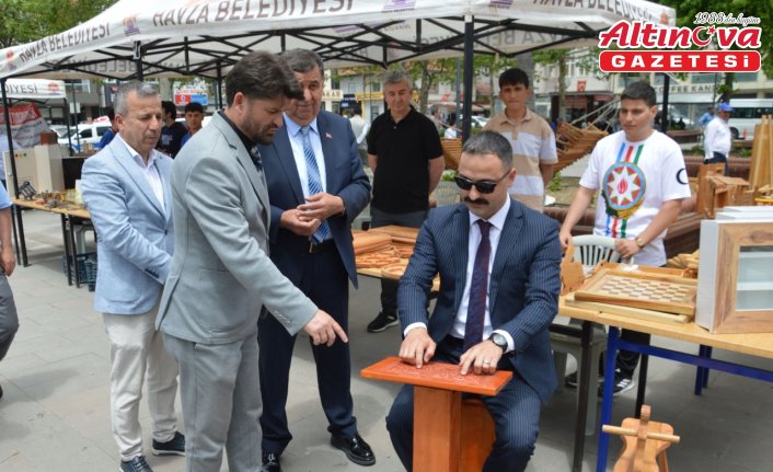 Havza'da ürün tanıtım fuarı düzenlendi