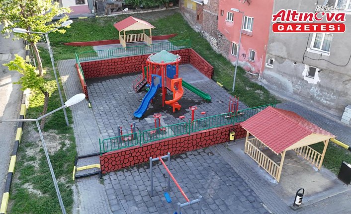 Karabük'te parklar modernize ediliyor