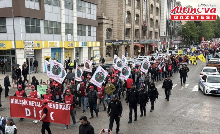 Karabük'te 1 Mayıs Emek ve Dayanışma Günü kutlandı