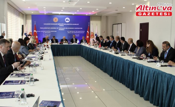 Karadeniz Ekonomik İşbirliği Parlamenter Asamblesi Toplantısı Sinop'ta yapıldı