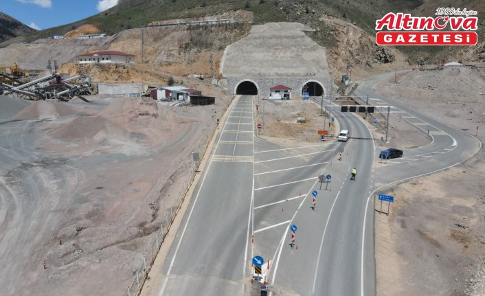 Karadeniz'den iç bölgelere yolculuk Eğribel Tüneli ile güvenli hale geldi