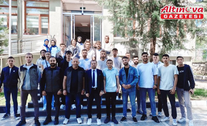 Kargı’da üniversite öğrencilerinde Orman İşletme Müdürlüğü’ne teknik gezi