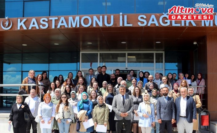 Kastamonu'da 67 ebeye “Doğuma hazırlık eğitimi“ verildi