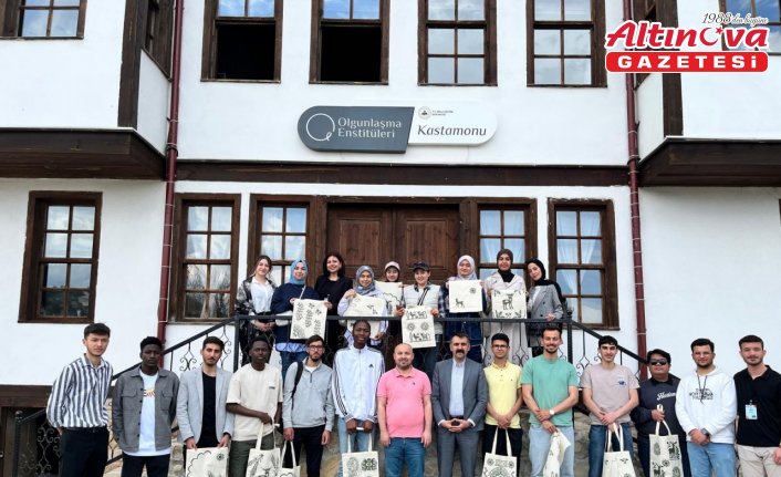 Kastamonu'da yabancı uyruklu öğrenciler bölge kültürünü tanıma fırsatı buldu