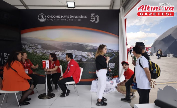 Ondokuz Mayıs Üniversitesi, TEKNOFEST KKTC'de projeleriyle yerini aldı