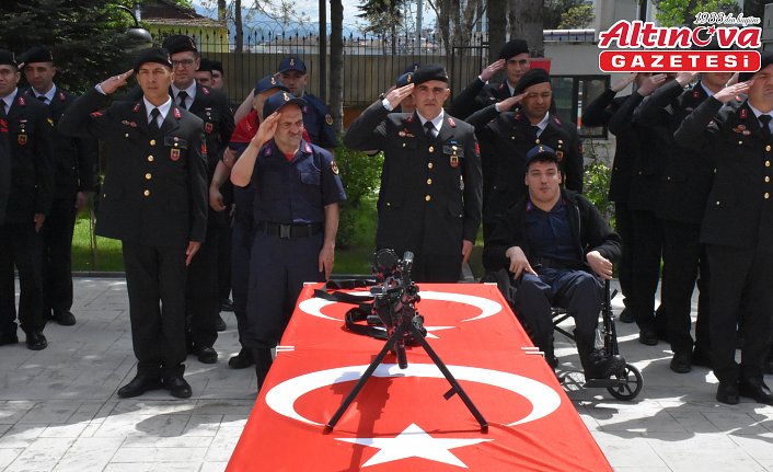 Ordu'da engelliler bir günlük askerlik yaptı