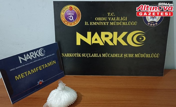 Ordu'daki uyuşturucu operasyonunda 2 şüpheli tutuklandı