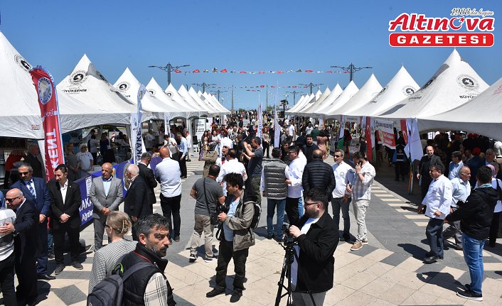 Samsun'un yöresel lezzetleri Türk Mutfağı Haftası'nda tanıtıldı
