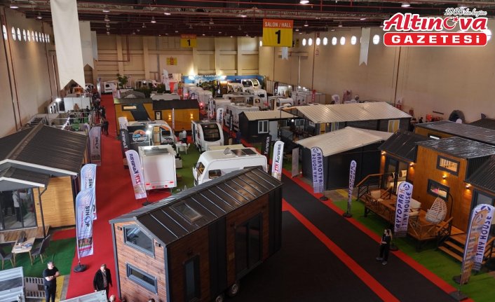 Samsun Büyükşehir Belediyesi Karavan Fuarı'nda stant açtı