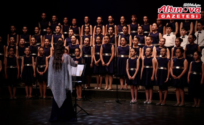 Samsun Devlet Opera ve Balesinin “çocuk korosu“ konser verdi