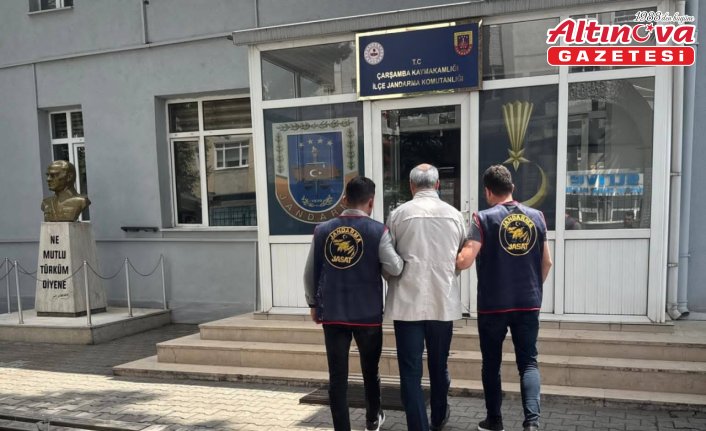 Samsun'da aranan FETÖ hükümlüsü yakalandı