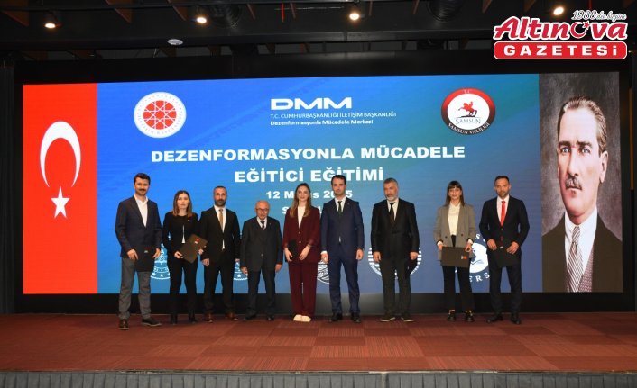 Samsun'da “Dezenformasyonla Mücadele Eğitici Eğitimi“ sona erdi