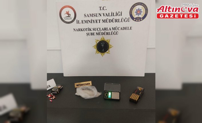 Samsun'da düzenlenen uyuşturucu operasyonunda 1 zanlı yakalandı