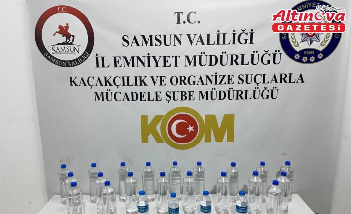 Samsun'da kaçakçılık operasyonunda 1 zanlı yakalandı