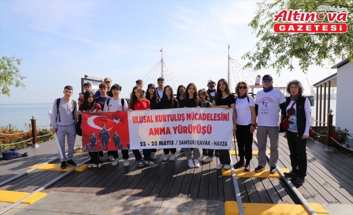 Samsun'da Ulusal Kurtuluş Mücadelesi 15. Anma Yürüyüşü yapıldı