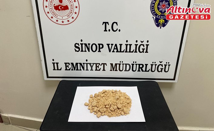 Sinop'ta uyuşturucu operasyonunda yakalanan 3 şüpheli tutuklandı