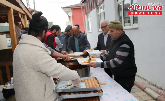 Taşova‘da afet kurbanı kesildi