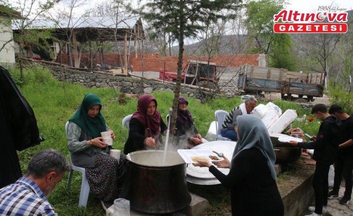 Tokat'ta köylüler 60 yıldır “şükür duası“ geleneğini sürdürüyor