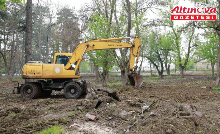 Tokat'ta yeni “Millet Bahçesi“ yapımı çalışmaları devam ediyor