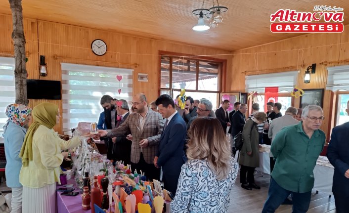 Tosya’da özel gereksinimli öğrenciler sergi açtı