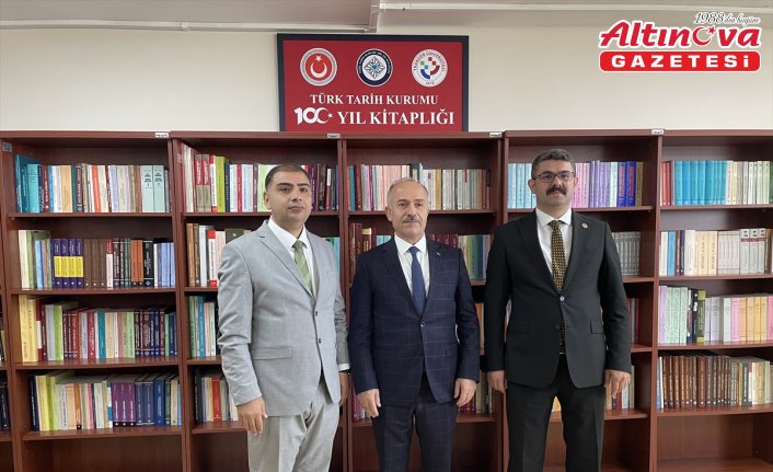 Trabzon Üniversitesi'nde “Türk Tarih Kurumu Yüzüncü Yıl Kitaplığı“ kuruldu