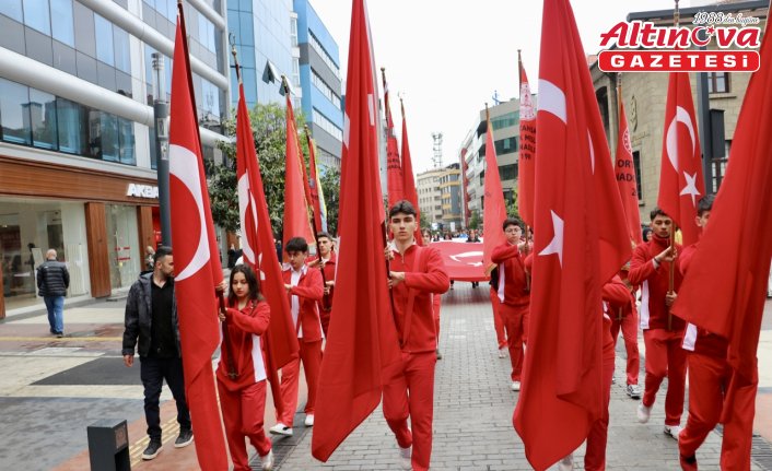 Trabzon'da Gençlik Yürüyüşü gerçekleştirildi