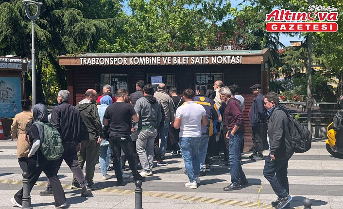 Trabzonspor-Galatasaray maçının biletleri satışa sunuldu