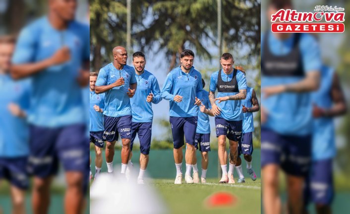 Trabzonspor, Galatasaray maçı hazırlıklarına devam etti
