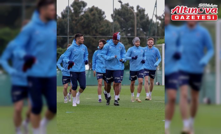Trabzonspor, Kasımpaşa maçının hazırlıklarına devam etti