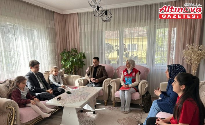 Türkeli'de “Aile Yılı” kapsamında hane ziyareti gerçekleştirildi