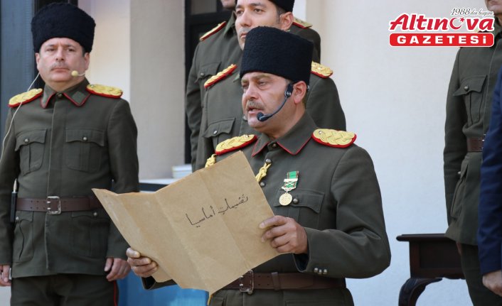 Amasya Genelgesi'nin 106. yıl dönümü dolayısıyla “tamim töreni“ düzenlendi