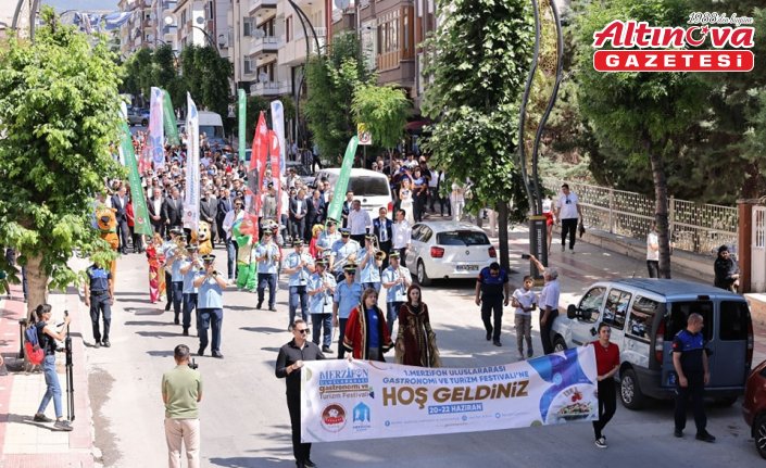 Amasya'da Uluslararası Gastronomi ve Turizm Festivali başladı